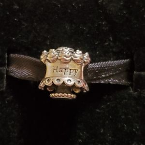 Pandora Happy Birthday Cake Charm